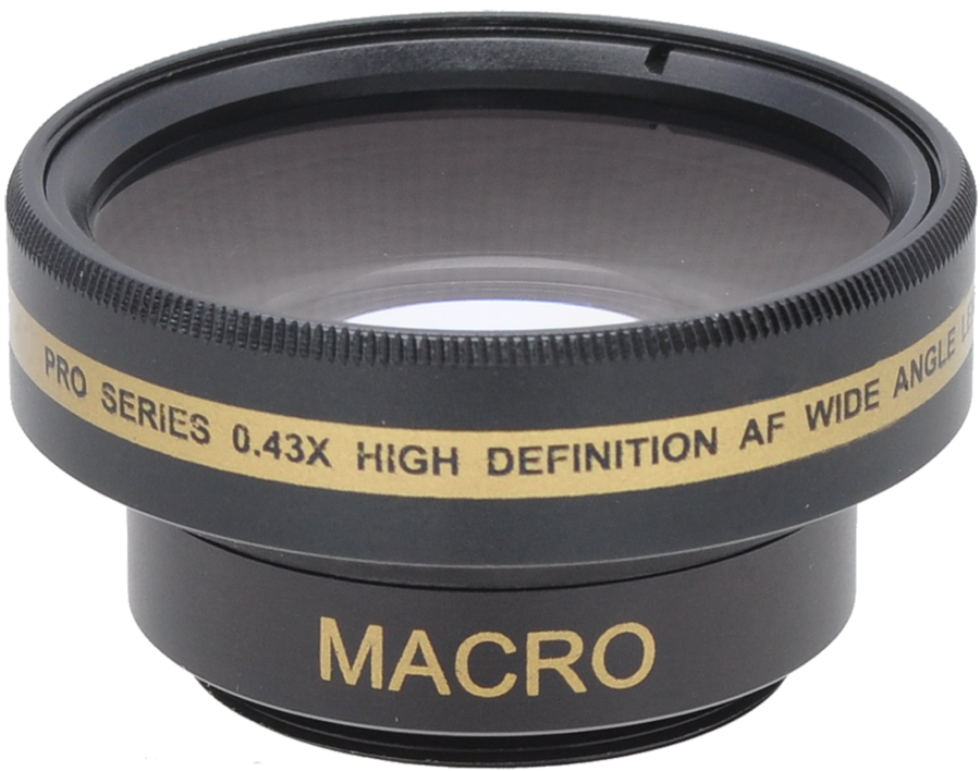 Pro series 0.43x High Definition AF Wide Angle Lens - 30MM